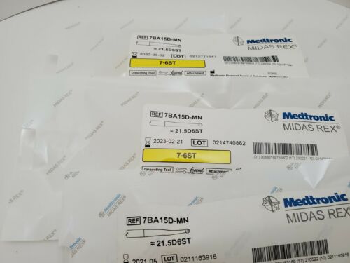 Lot Of Medtronic Midas Rex Ba D Mn Dissecting Tool Legend