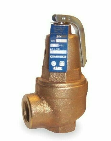 APOLLO CONBRACO 10-608 Safety Relief Valve 2" Threaded NPT 150 PSI Bronze