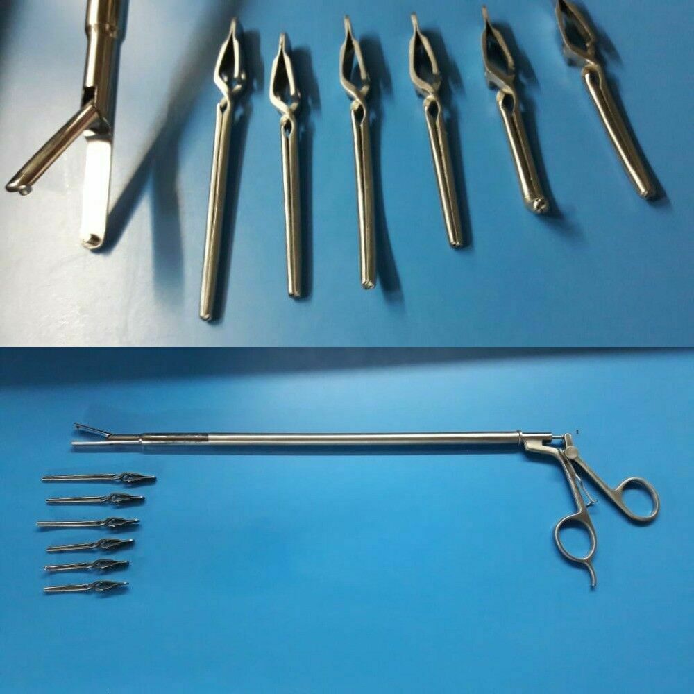 laparoscopic-bulldog-clamp-intestinal-vessel-6-clip-atraumatic-forceps-10mm