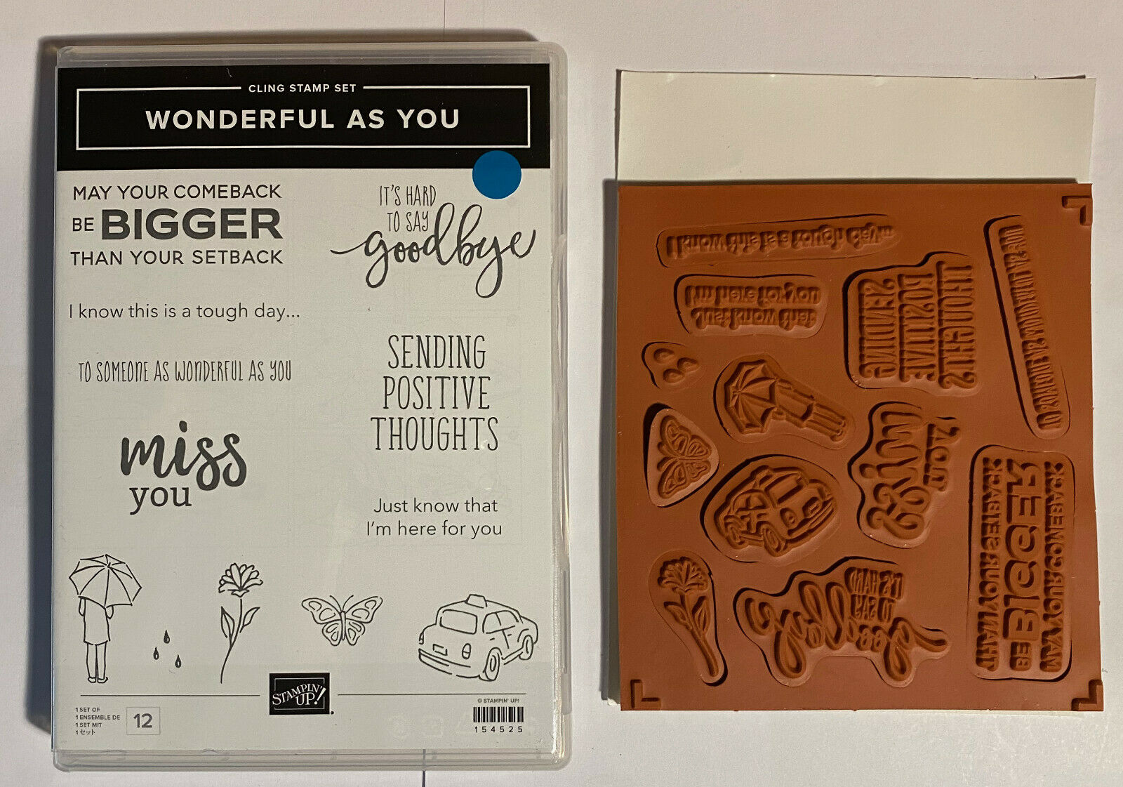 Stampin Up Wonderful As You Stamp Set