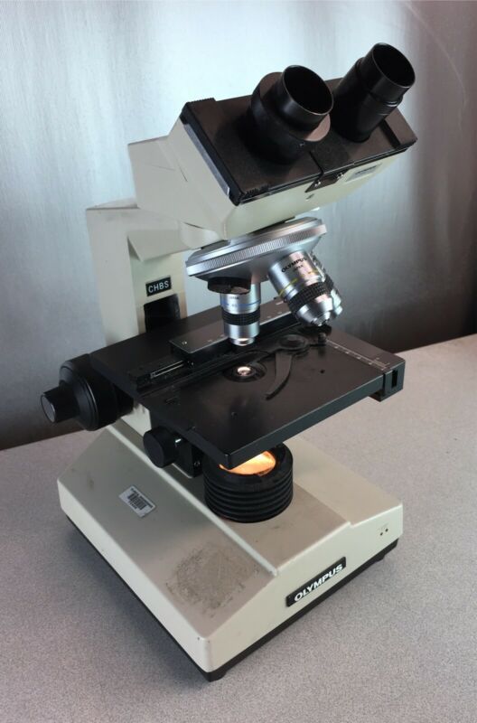 Olympus CHBS Microscope (DPlan 40, DPlan 10, A100 Lenses)