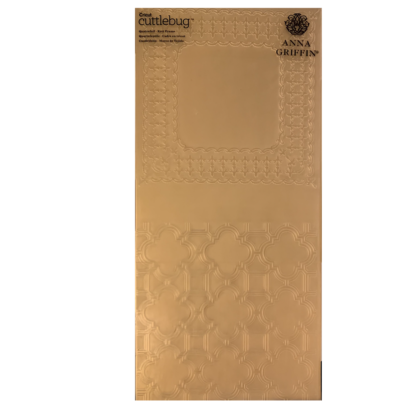 Anna Griffin Duo Square Embossing Folders 12x575 2 Designs In Each