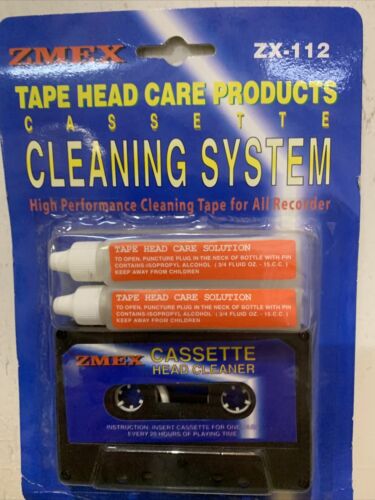 Cassette Tape Head Cleaner With Cleaning Solutions Fix Your Cassette Tapes