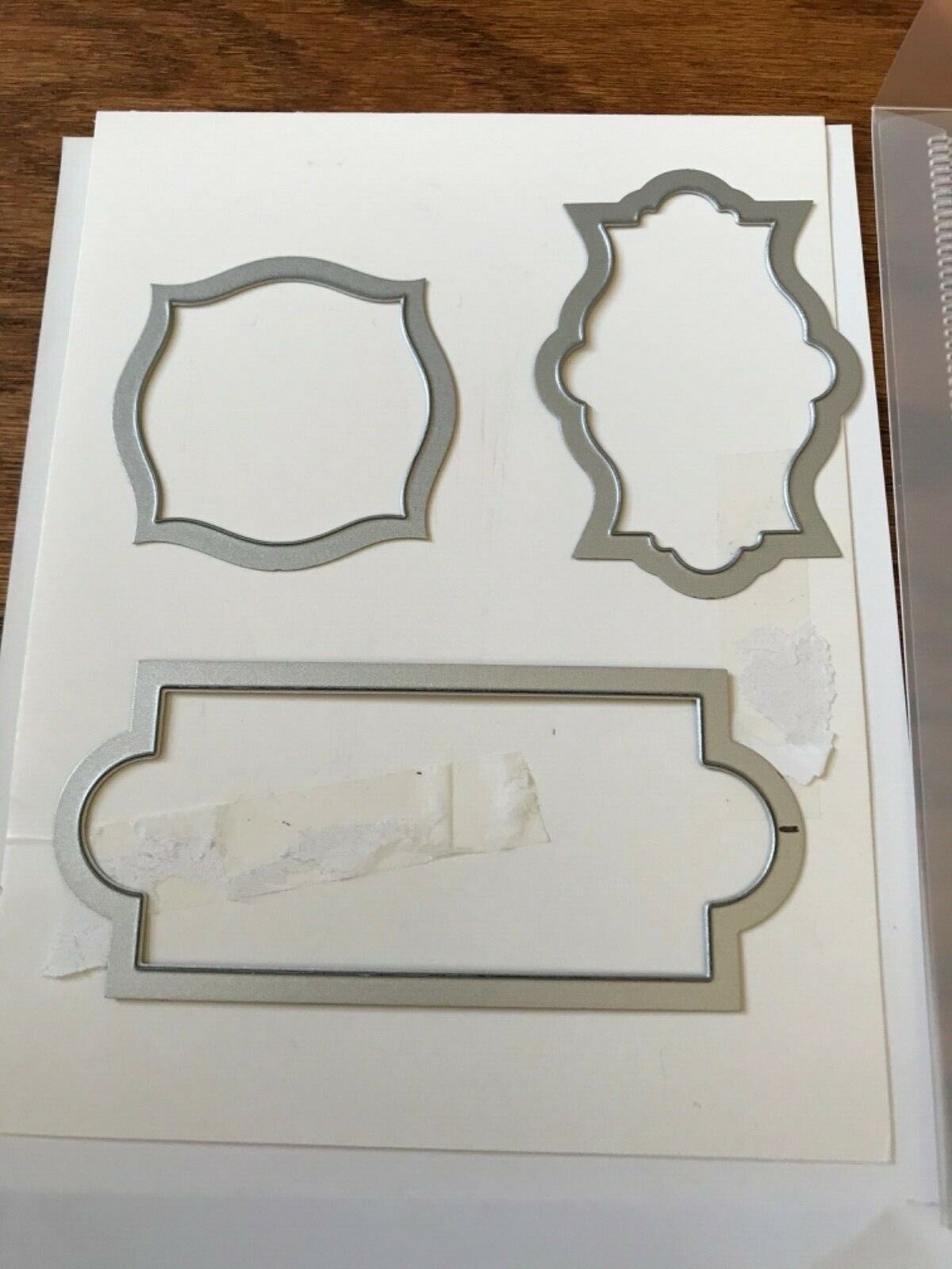 STAMPIN UP APOTHECARY ACCENTS FRAMELITS