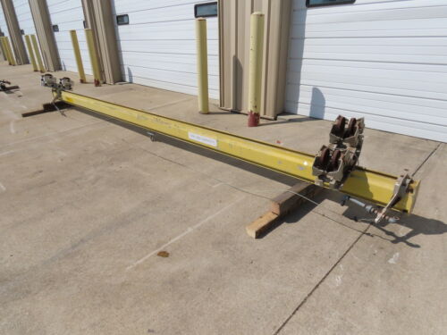 Unified 1/2 Ton Aluminum Bridge Crane 20' Span Track Rail W/Trolley 3 ...